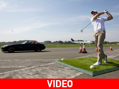 Έπιασε μπαλάκι του γκολφ κινούμενος με 195 χλμ./ώρα